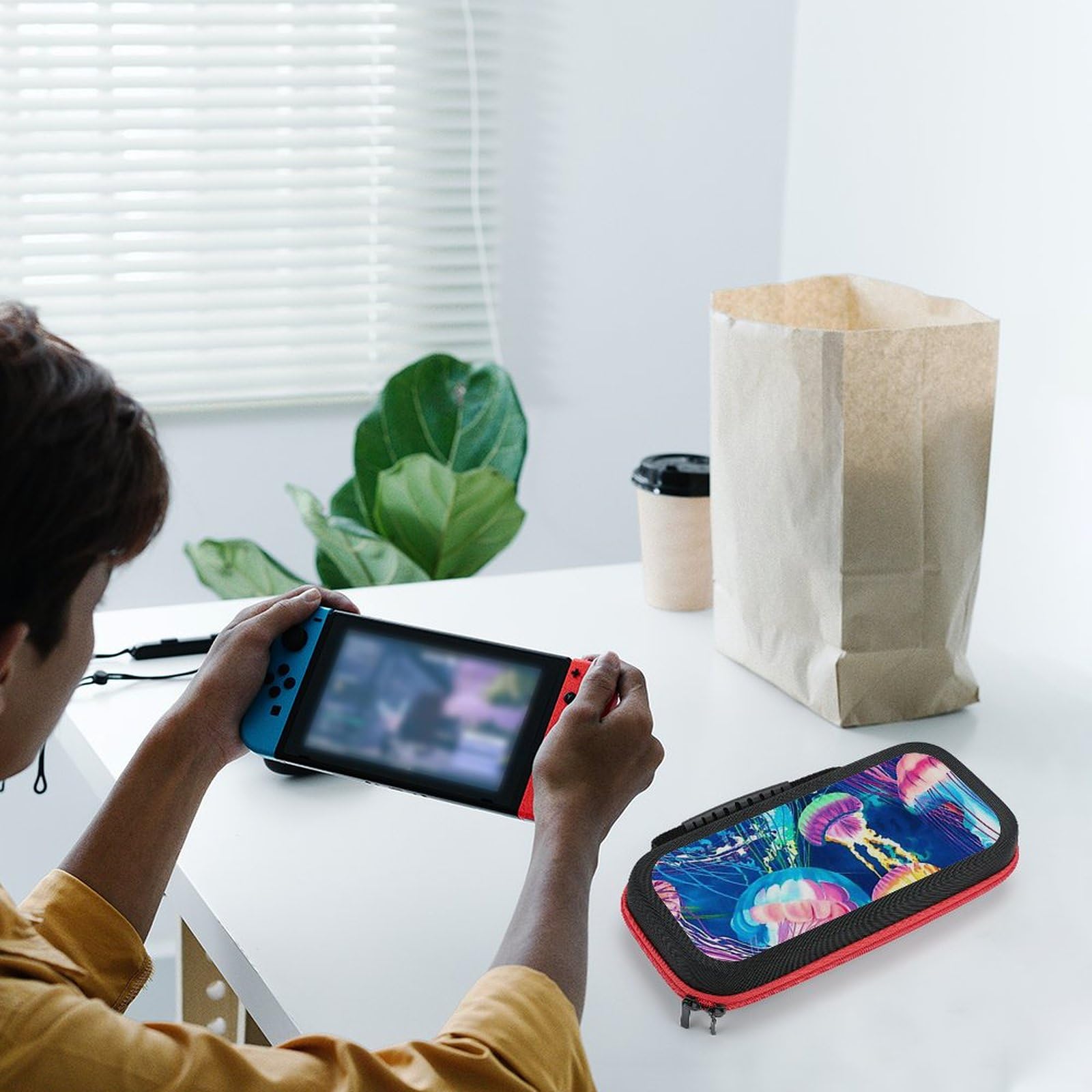 Amazon.co.jp: Switch用ケース ニンテンドースイッチケース クラゲ